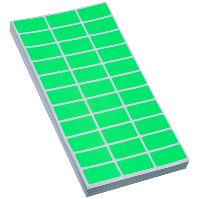 Etichete autoadezive 50x22 mm verzi 3300 buc 100 coli Adison
